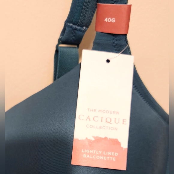 Extra Soft Lightly Lined Balconette Bra - Size 40G - Picture 8 of 8